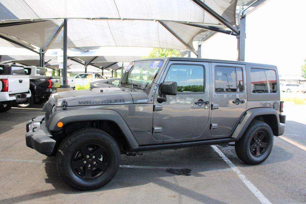 used 2017 Jeep Wrangler Unlimited car, priced at $18,900