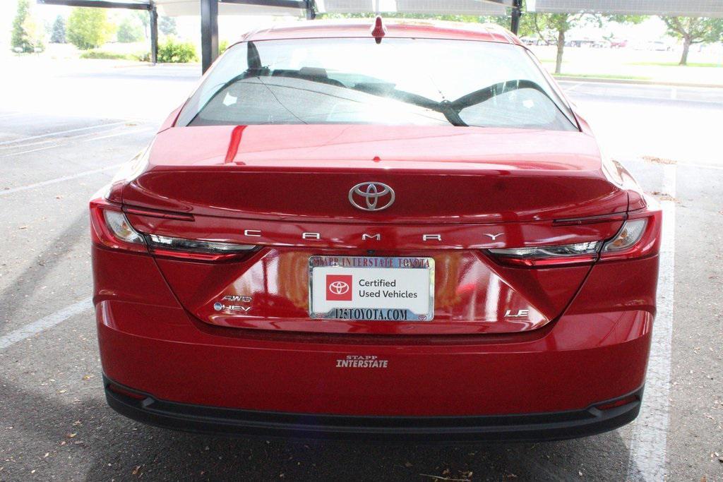 used 2025 Toyota Camry car, priced at $28,600