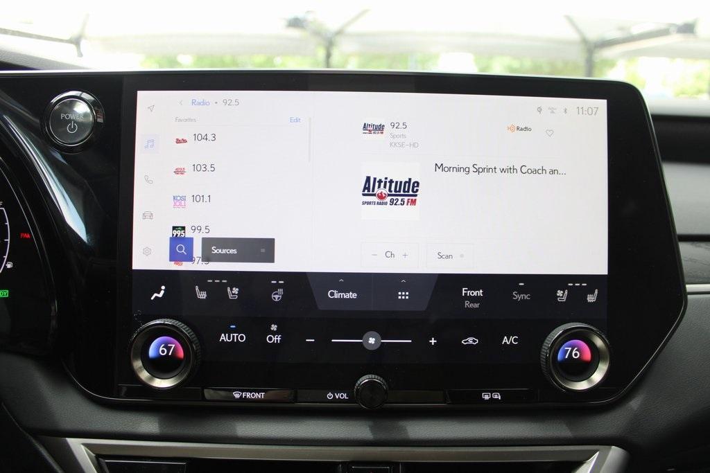 used 2023 Lexus RX 350h car, priced at $58,900