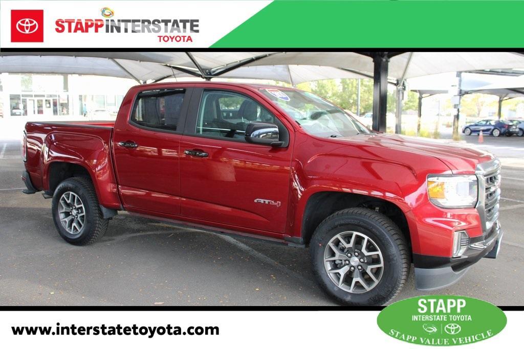 used 2021 GMC Canyon car, priced at $28,600