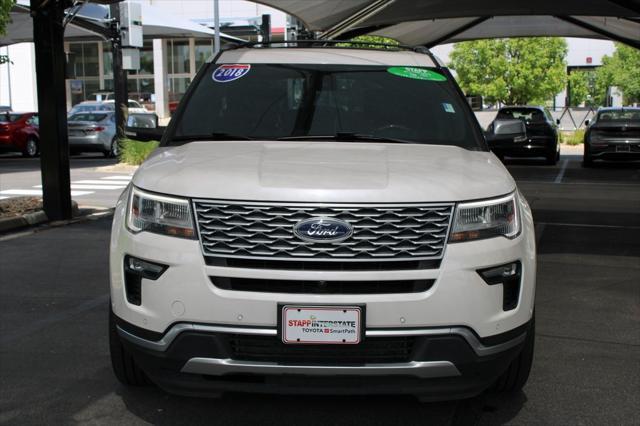 used 2018 Ford Explorer car, priced at $20,900