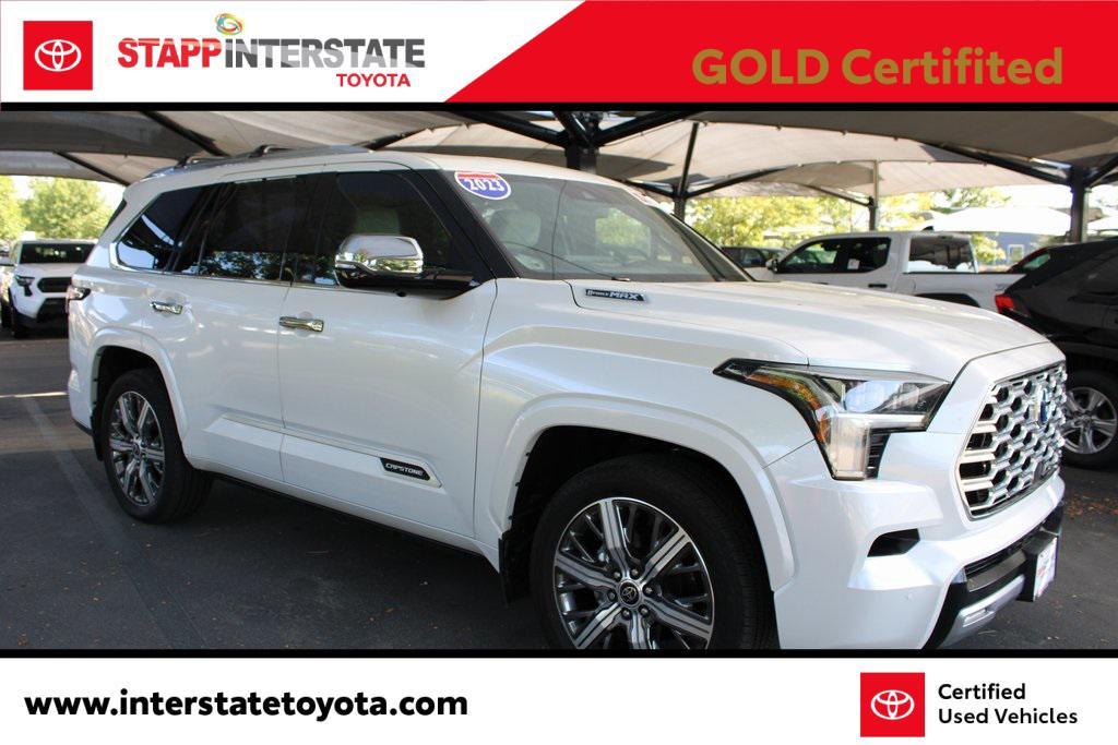 used 2023 Toyota Sequoia car, priced at $68,900