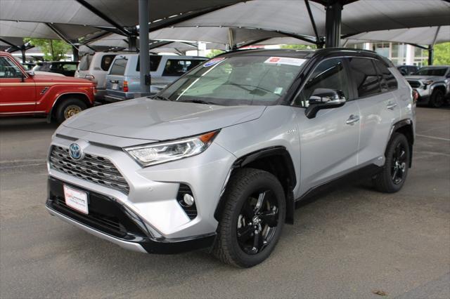 used 2019 Toyota RAV4 Hybrid car, priced at $27,000