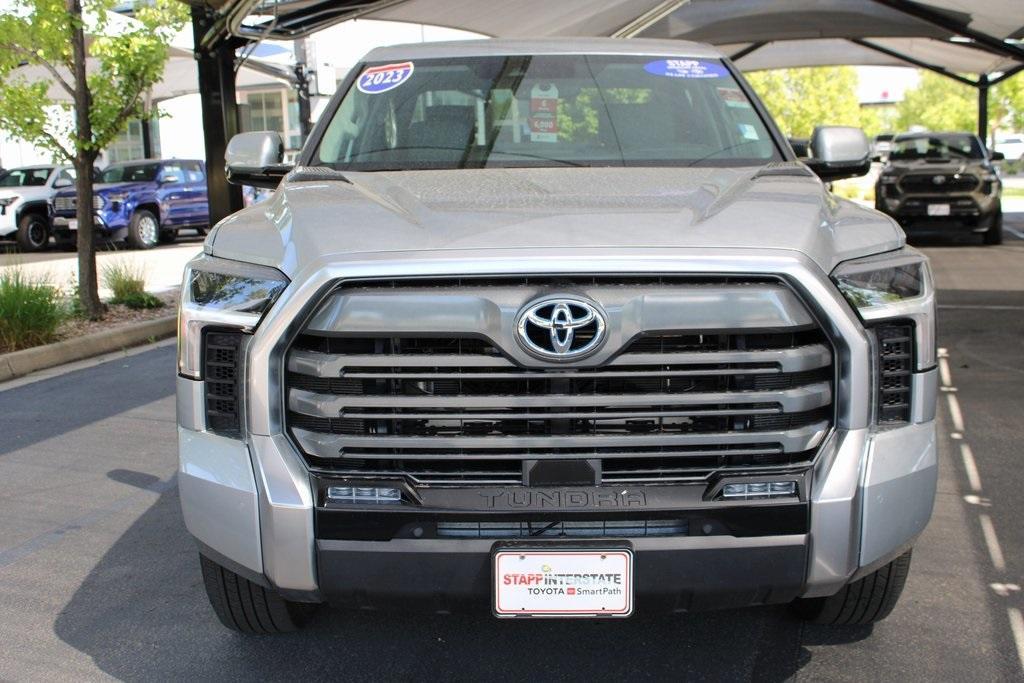 used 2023 Toyota Tundra Hybrid car, priced at $50,700