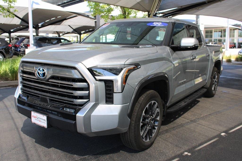 used 2023 Toyota Tundra Hybrid car, priced at $50,700