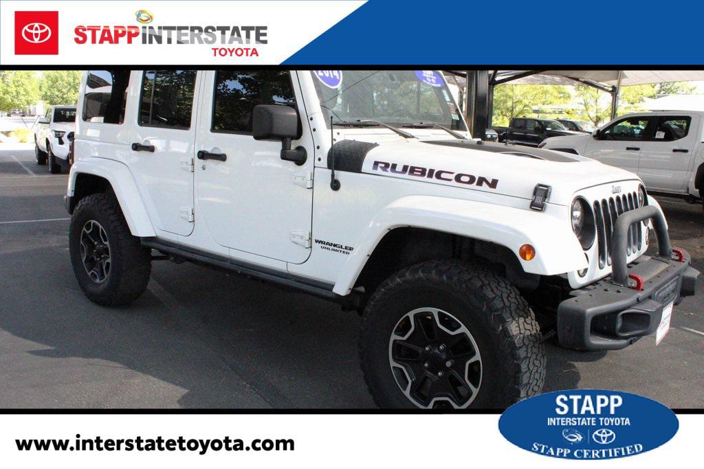 used 2014 Jeep Wrangler Unlimited car, priced at $24,600