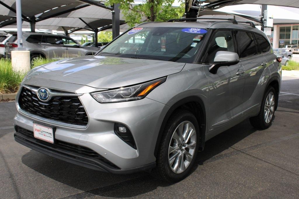 used 2023 Toyota Highlander Hybrid car, priced at $44,900