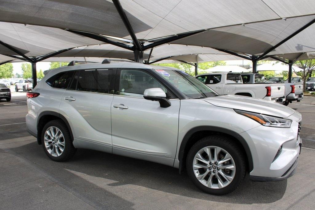 used 2023 Toyota Highlander Hybrid car, priced at $44,900