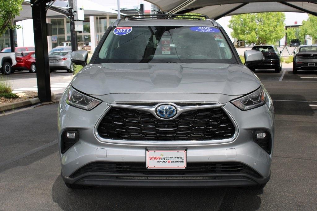 used 2023 Toyota Highlander Hybrid car, priced at $44,900