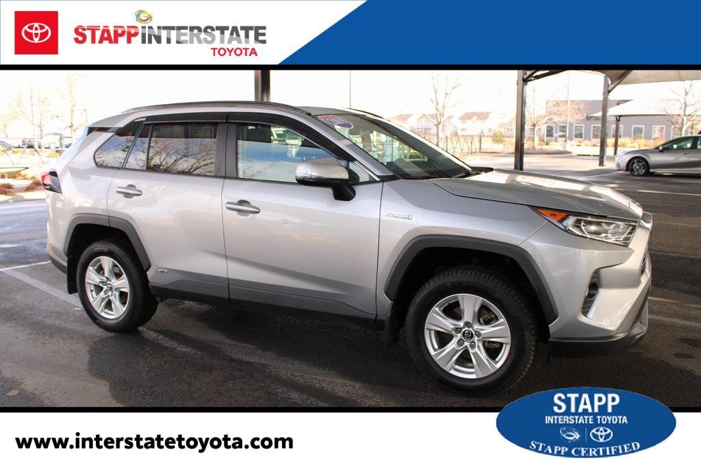 used 2019 Toyota RAV4 Hybrid car, priced at $24,900