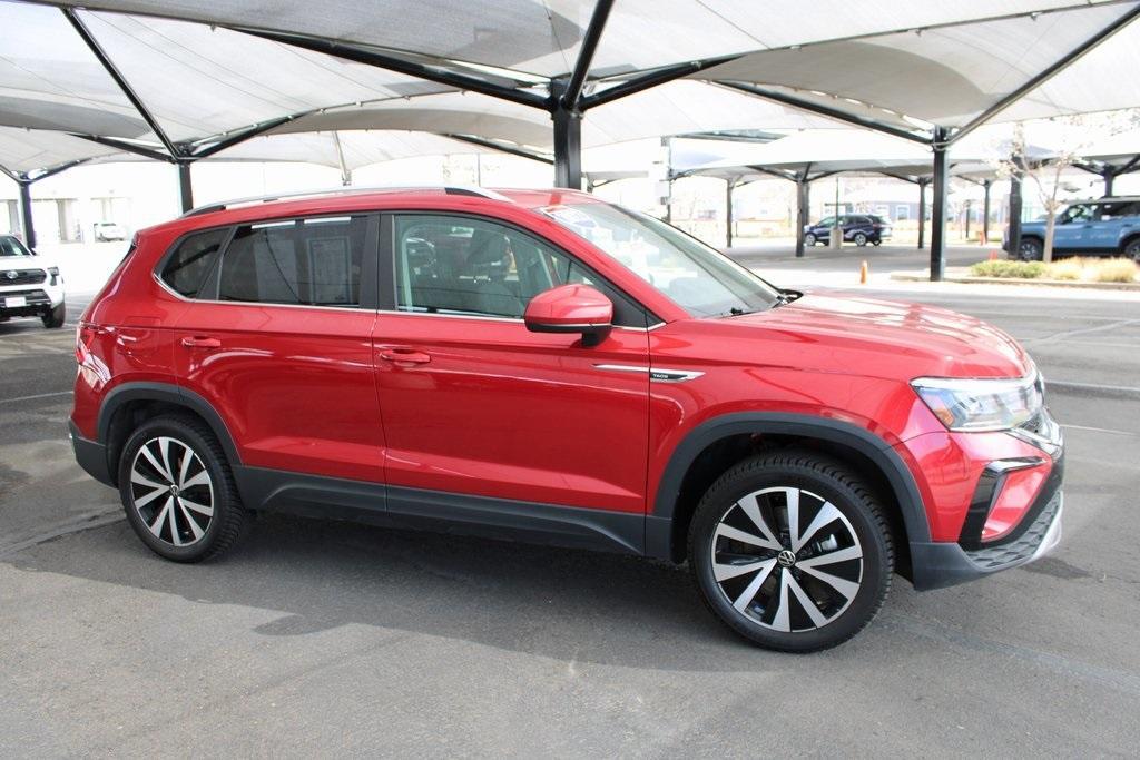 used 2022 Volkswagen Taos car, priced at $18,900