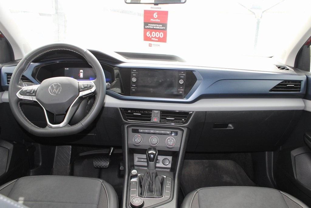 used 2022 Volkswagen Taos car, priced at $18,900