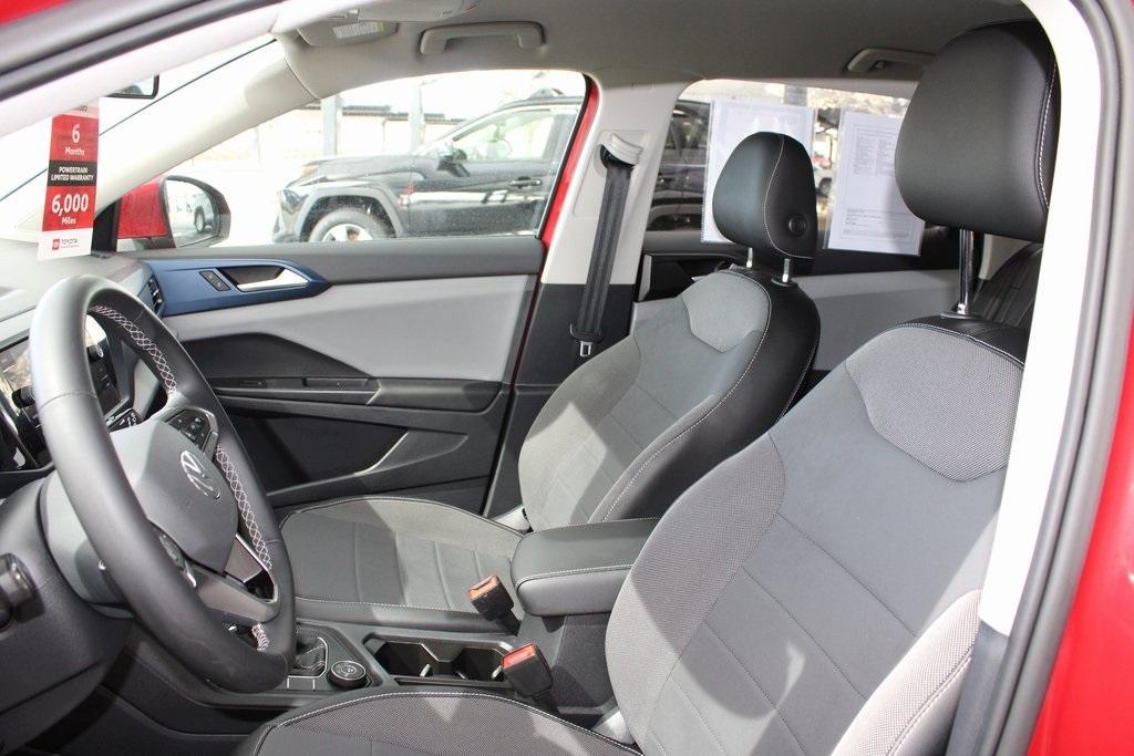 used 2022 Volkswagen Taos car, priced at $18,900