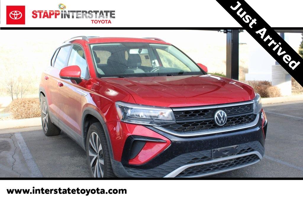 used 2022 Volkswagen Taos car, priced at $19,900