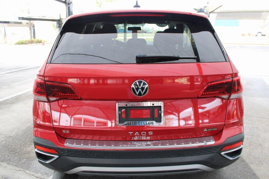 used 2022 Volkswagen Taos car, priced at $18,900
