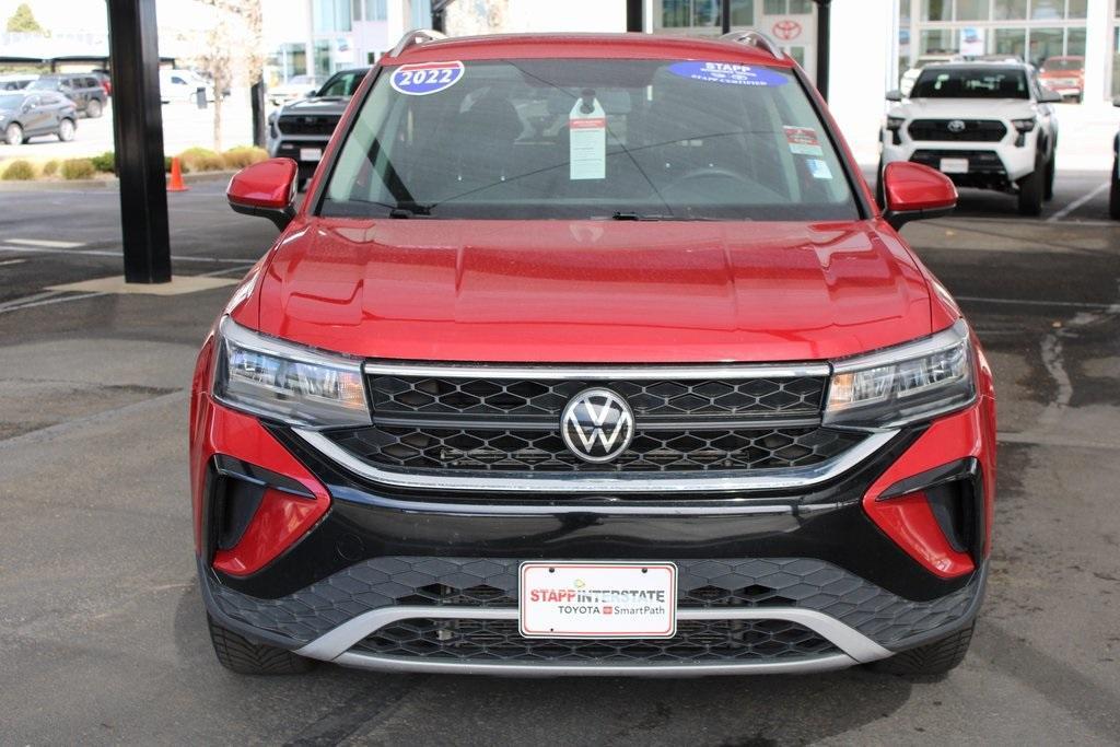 used 2022 Volkswagen Taos car, priced at $18,900