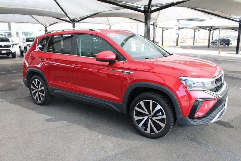 used 2022 Volkswagen Taos car, priced at $18,900