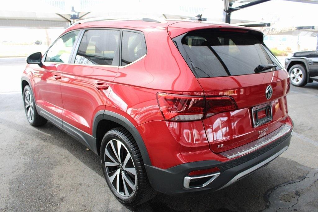 used 2022 Volkswagen Taos car, priced at $18,900