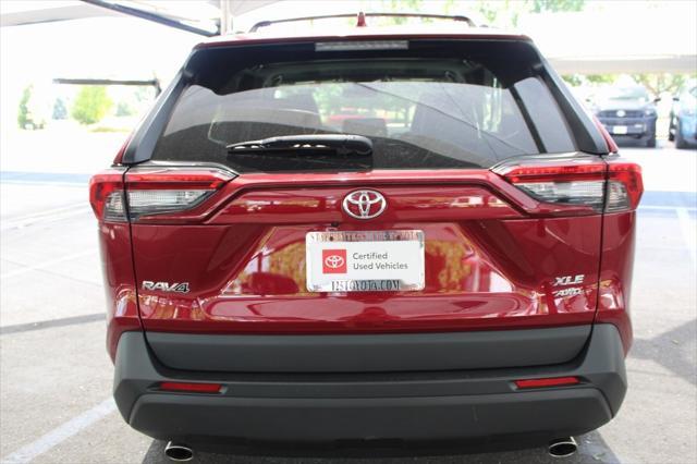 used 2022 Toyota RAV4 car, priced at $33,900