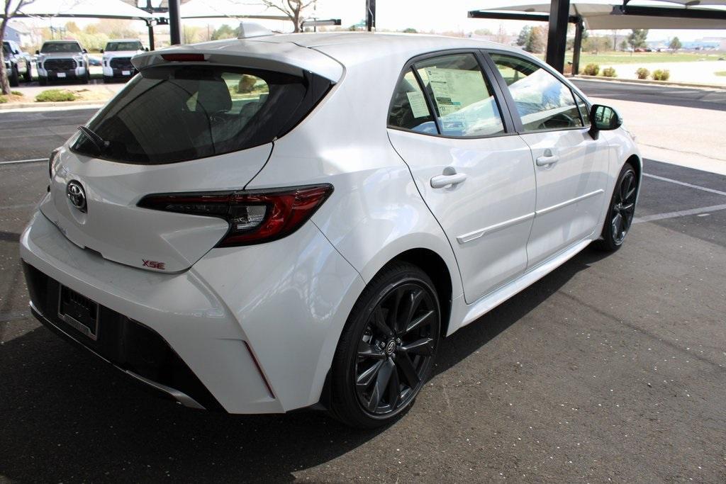 new 2025 Toyota Corolla Hatchback car, priced at $30,168