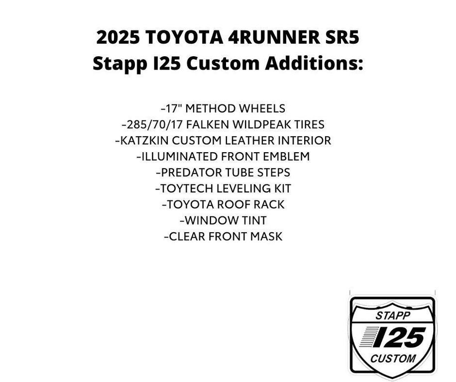 new 2025 Toyota 4Runner car, priced at $62,773