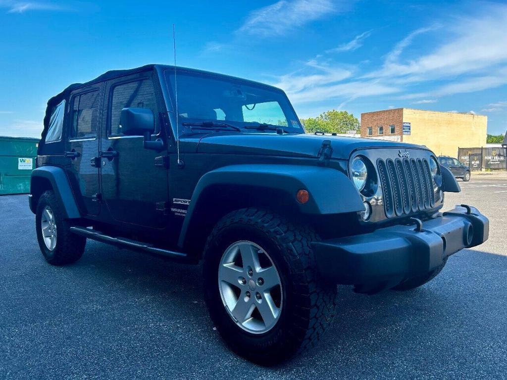 used 2015 Jeep Wrangler Unlimited car, priced at $14,995