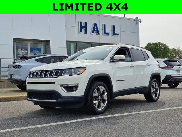 used 2021 Jeep Compass car, priced at $19,700