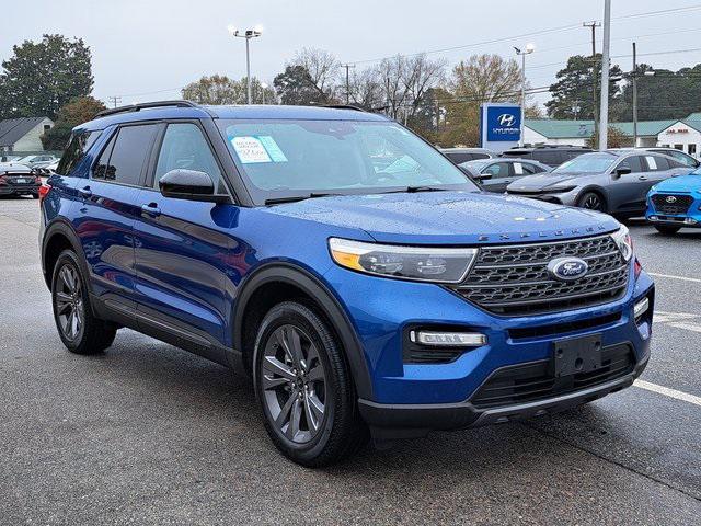 used 2022 Ford Explorer car, priced at $35,000