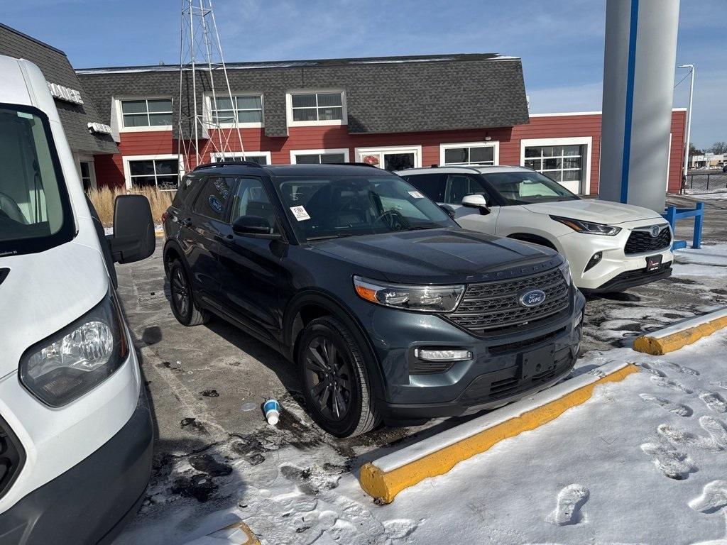 used 2022 Ford Explorer car, priced at $33,499