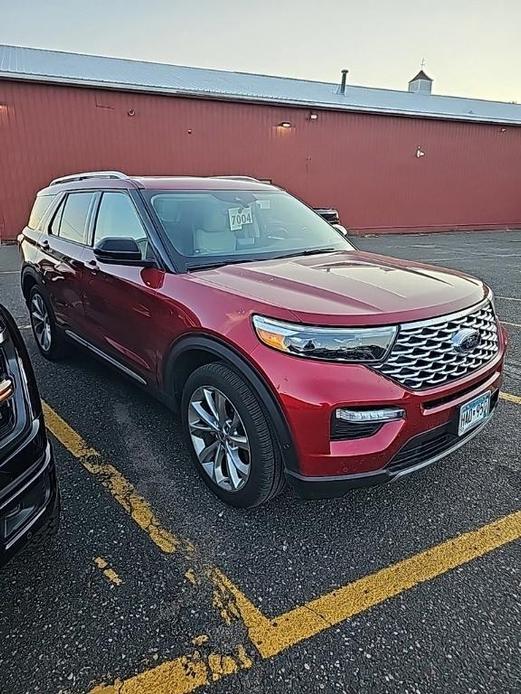 used 2021 Ford Explorer car, priced at $39,380