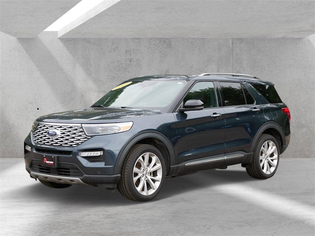 used 2022 Ford Explorer car, priced at $36,498