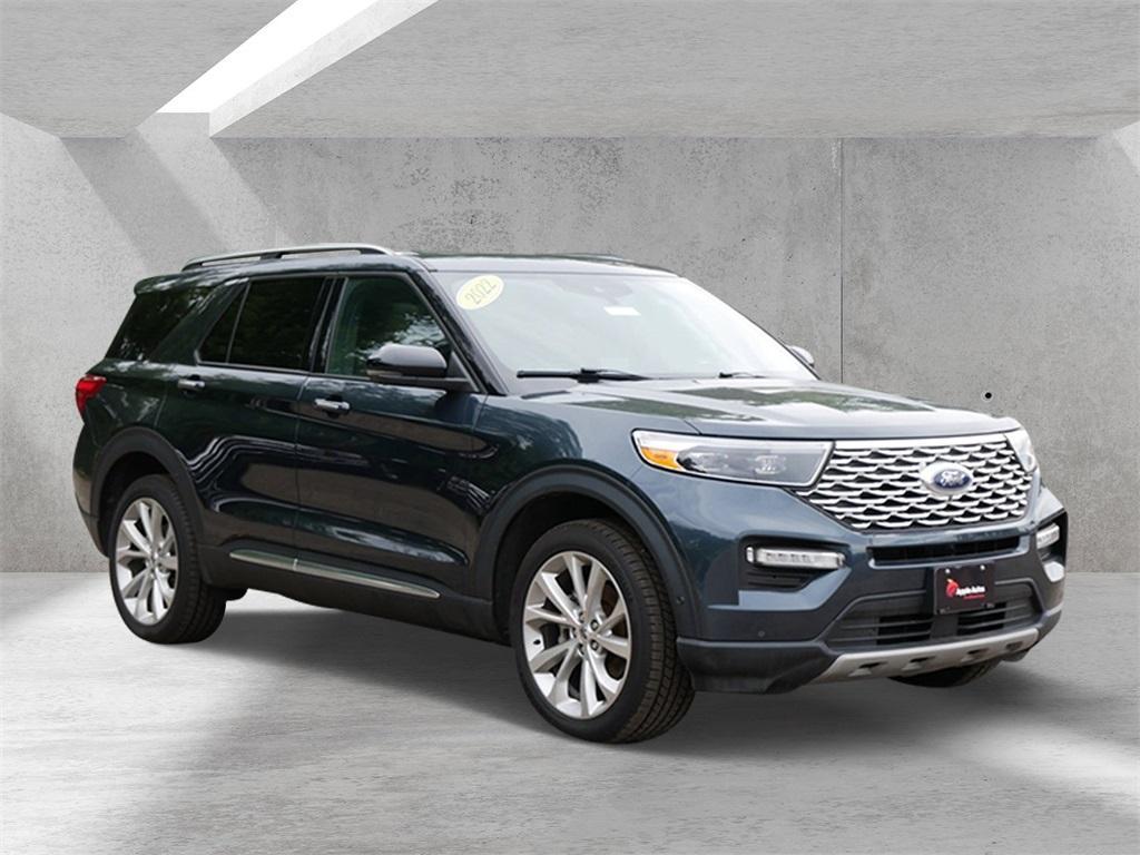 used 2022 Ford Explorer car, priced at $36,498