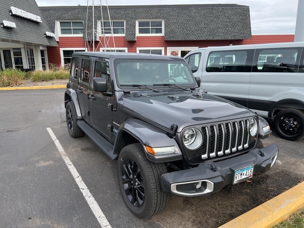 used 2021 Jeep Wrangler Unlimited 4xe car, priced at $30,399