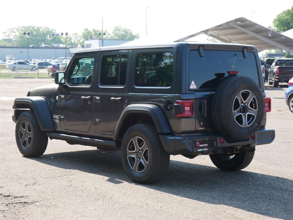 used 2018 Jeep Wrangler Unlimited car, priced at $20,388
