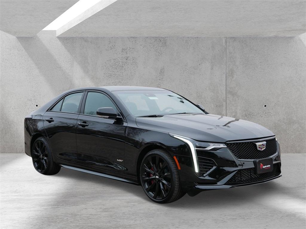 used 2022 Cadillac CT4-V car, priced at $43,999