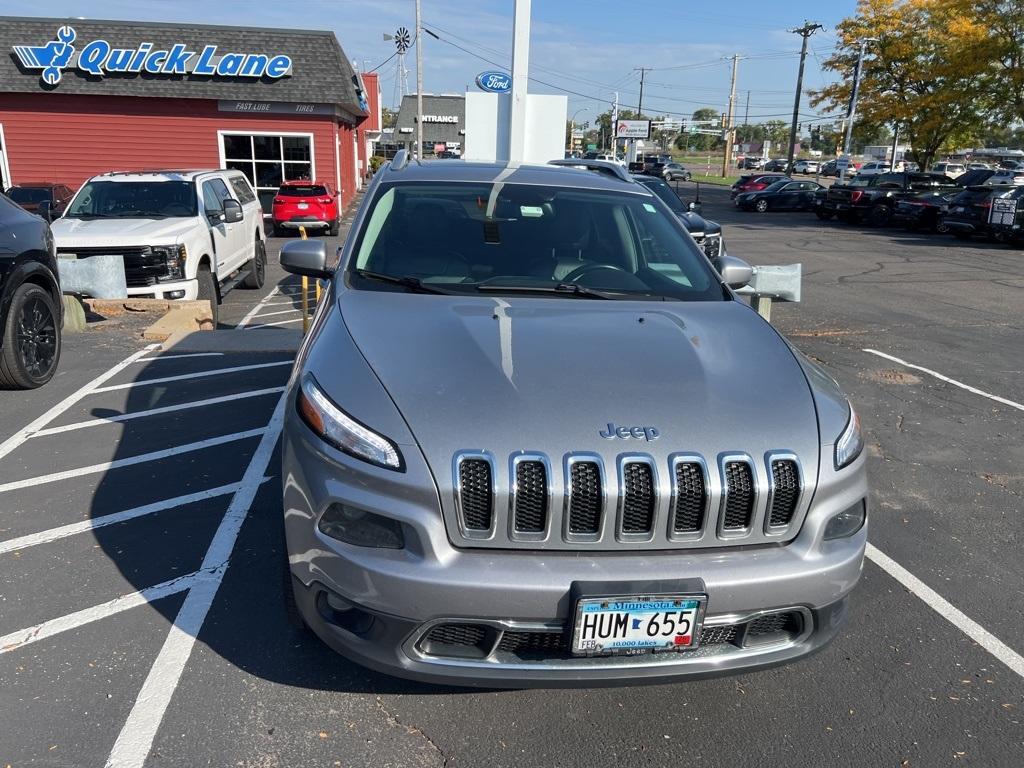 used 2015 Jeep Cherokee car, priced at $11,999