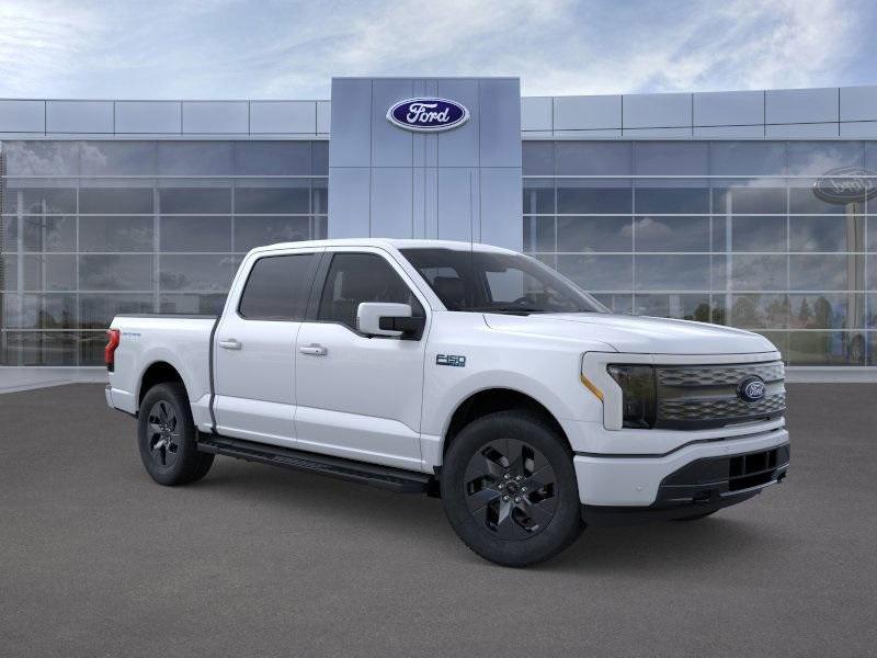 new 2025 Ford F-150 Lightning car, priced at $75,142
