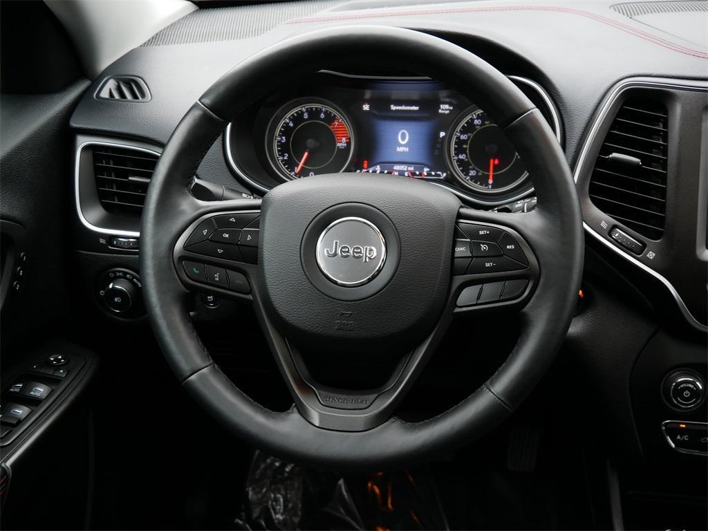 used 2019 Jeep Cherokee car, priced at $22,499