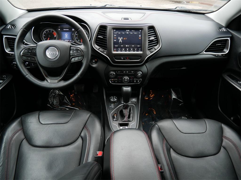 used 2019 Jeep Cherokee car, priced at $22,499