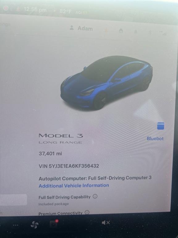 used 2019 Tesla Model 3 car, priced at $22,999