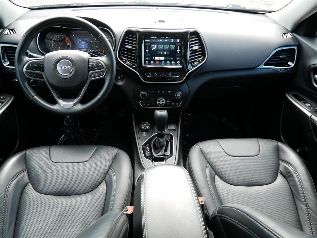 used 2021 Jeep Cherokee car, priced at $24,599