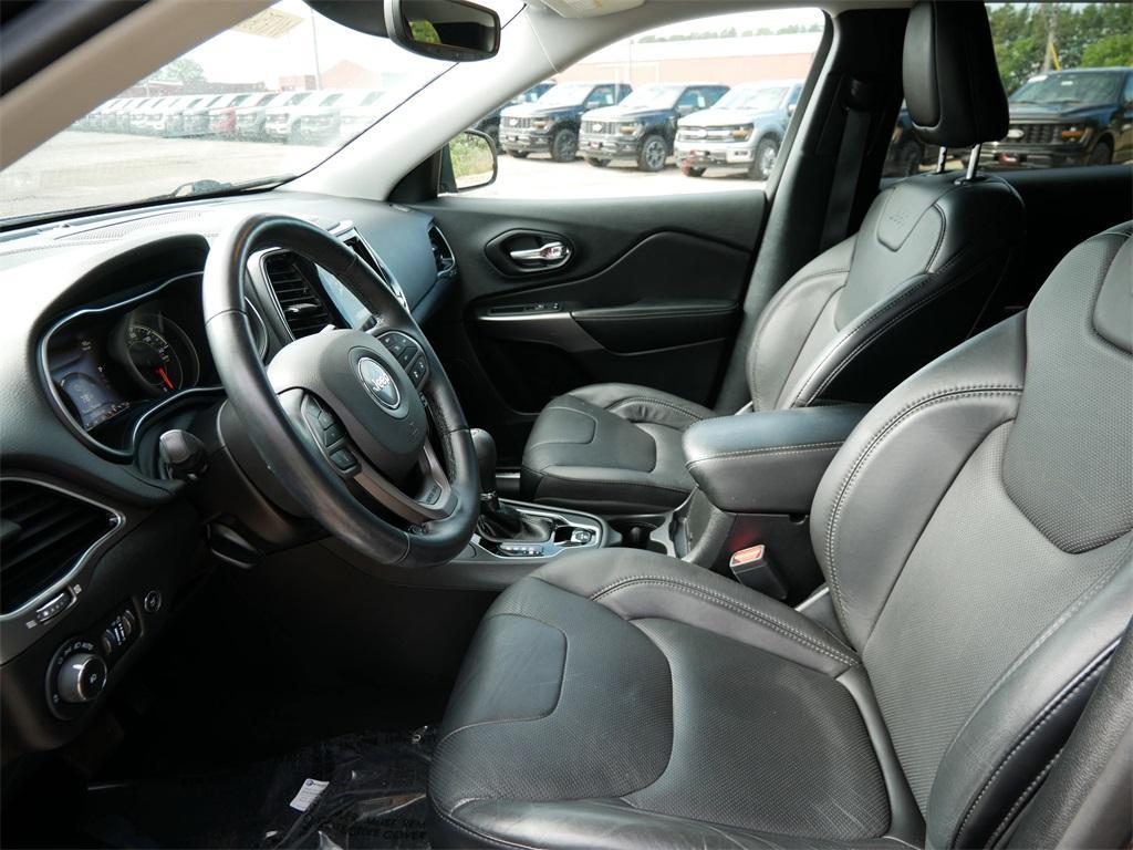 used 2021 Jeep Cherokee car, priced at $24,599