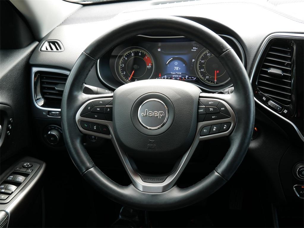 used 2021 Jeep Cherokee car, priced at $24,599