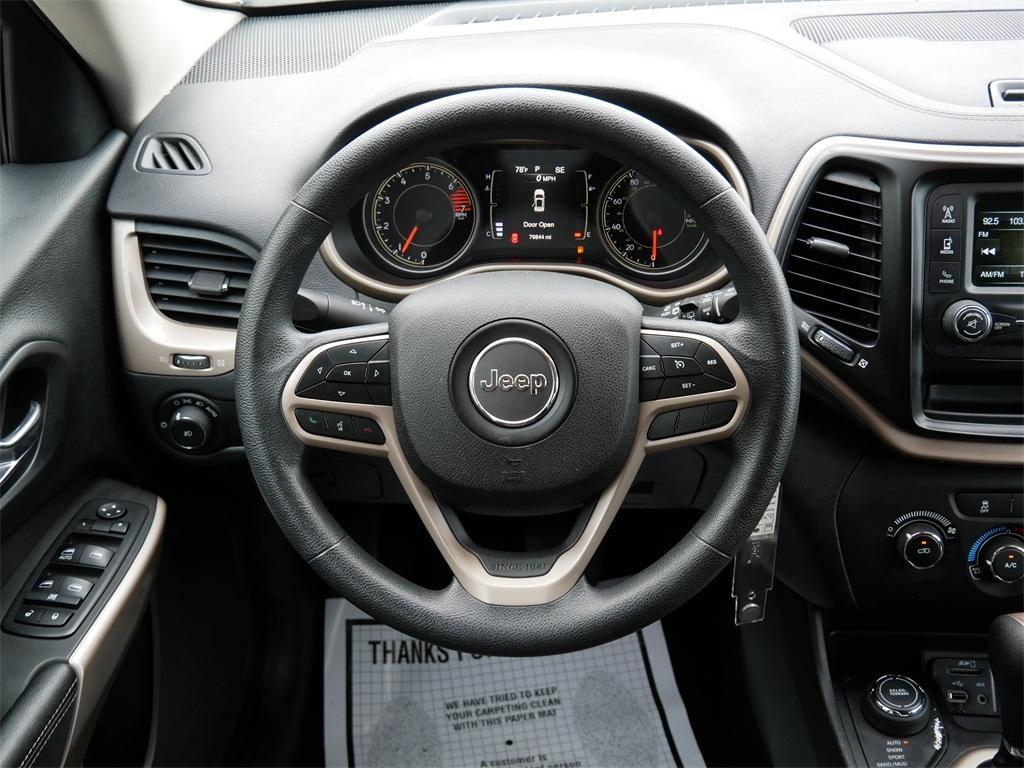 used 2018 Jeep Cherokee car, priced at $15,999