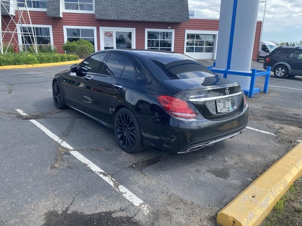 used 2018 Mercedes-Benz AMG C 43 car, priced at $28,499