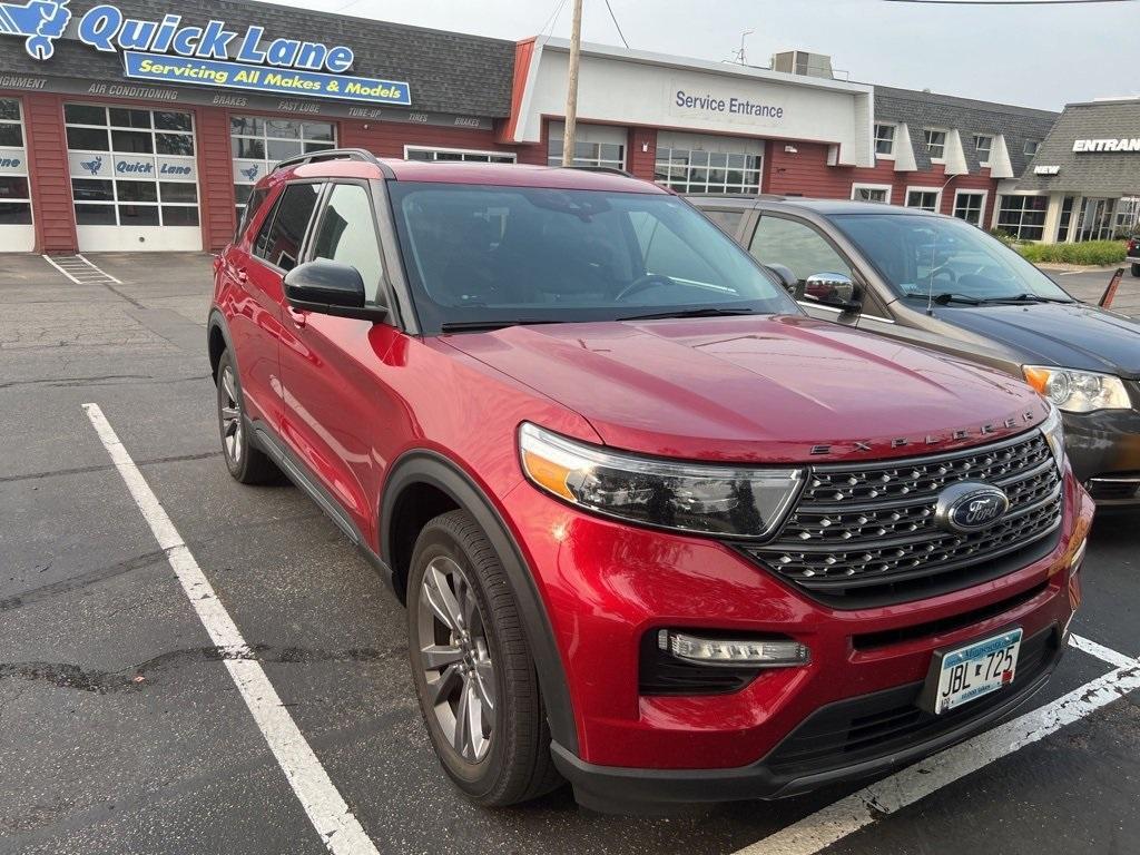 used 2022 Ford Explorer car, priced at $31,499