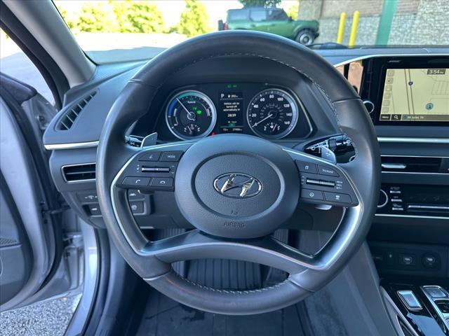 used 2023 Hyundai Sonata Hybrid car, priced at $26,345