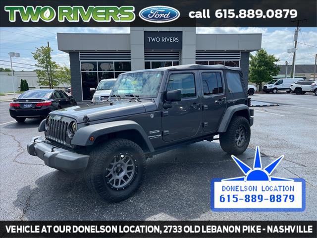used 2018 Jeep Wrangler JK Unlimited car, priced at $16,381