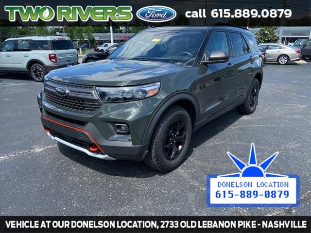 used 2022 Ford Explorer car, priced at $37,588