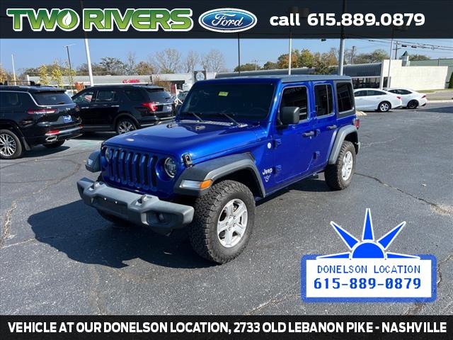 used 2019 Jeep Wrangler Unlimited car, priced at $18,935